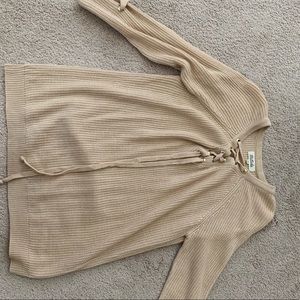 Listicle long sweater
